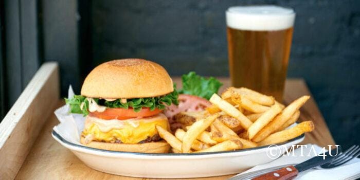 Black Top Anaheim Restaurant Review All American Burger