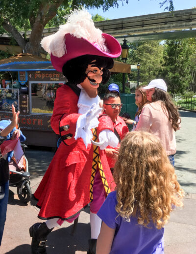 Captain Hook - Mini Travel Adventures 4 Us Captain Hook Signing Autograph