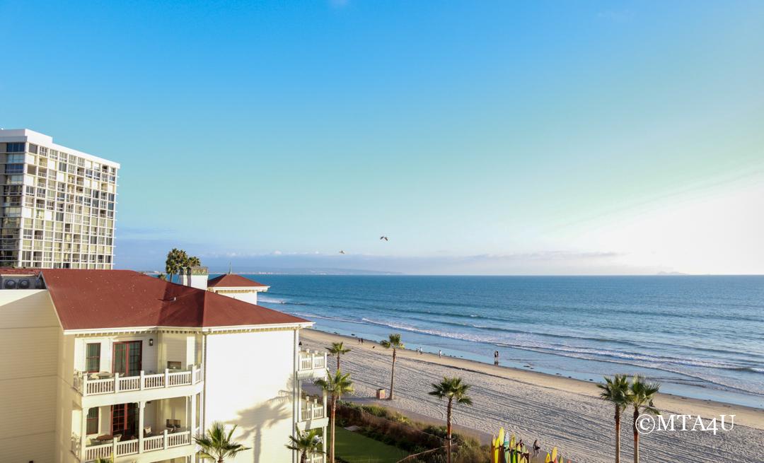 Hotel del Coronado Beach View From The Views  Our Room