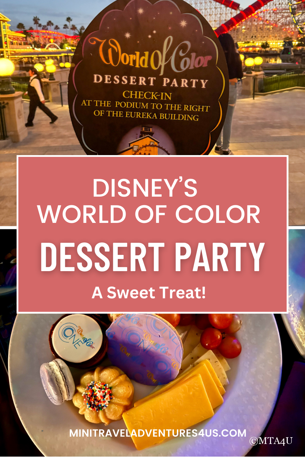 Disney's World Of Color Dessert Party A Sweet Treat For Everyone