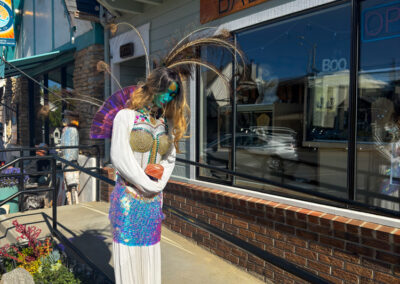 Scarecrow Festival Displays in Cambria - Mini Travel Adventures 4 Us Creative scarecrow displays at the Cambria Scarecrow Festival.