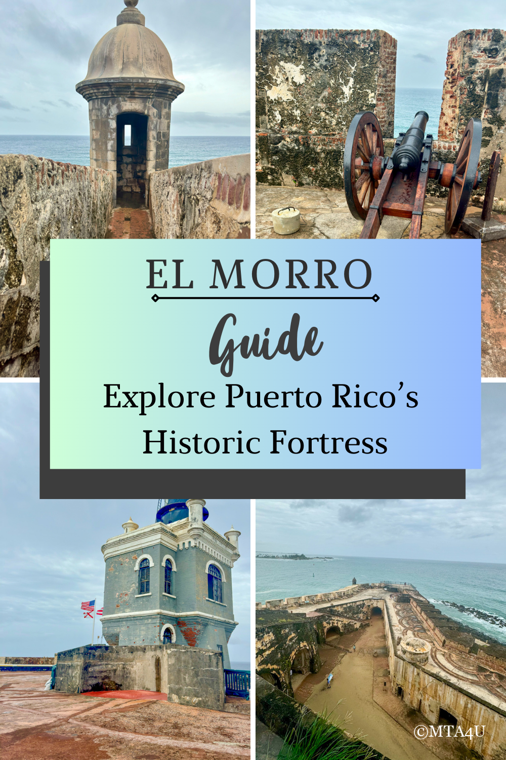 El Morro fortress in Puerto Rico with historic architecture and scenic views, part of a travel guide.