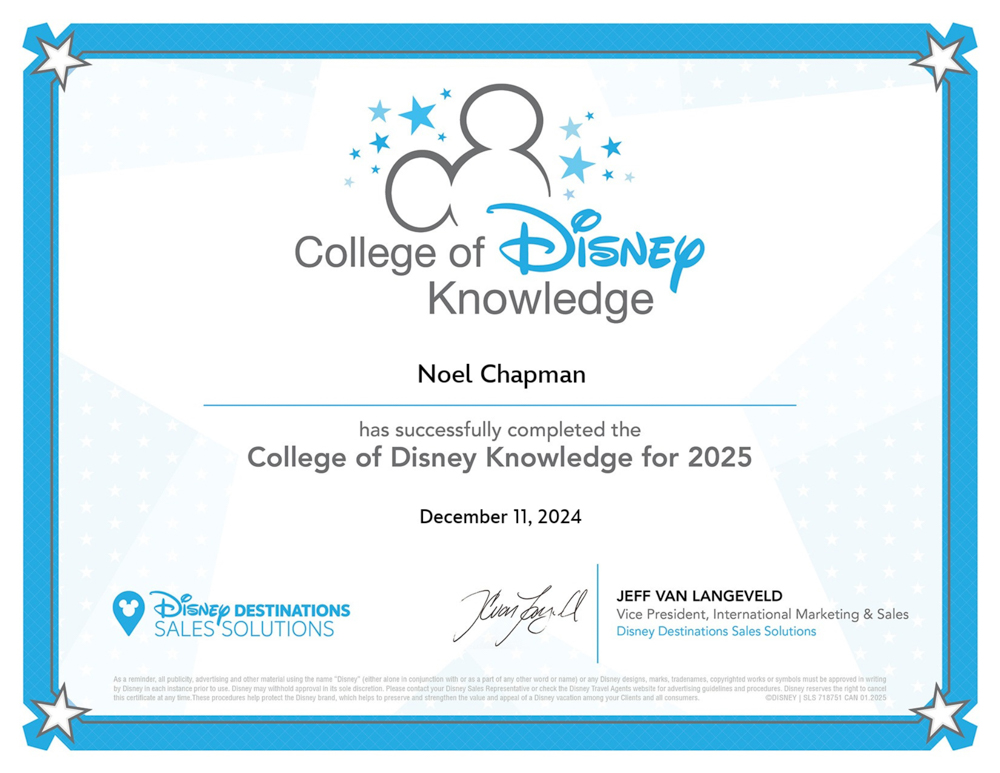 Disney Planner Specialist