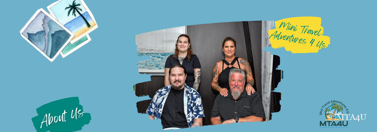 The Bergala family – travel advisors behind Mini Travel Adventures 4 Us