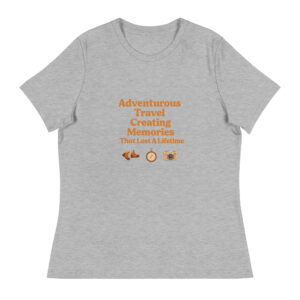 Adventurous Travel T-Shirt Athletic Heather