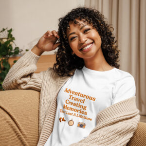 Adventurous Travel T-Shirt White