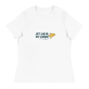 Jet Lag Is My Cardio T-Shirt – Travel Lover Gift Tee