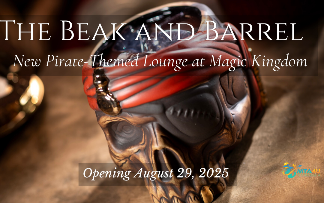 The Beak and Barrel: New Pirate-Themed Lounge at Magic Kingdom