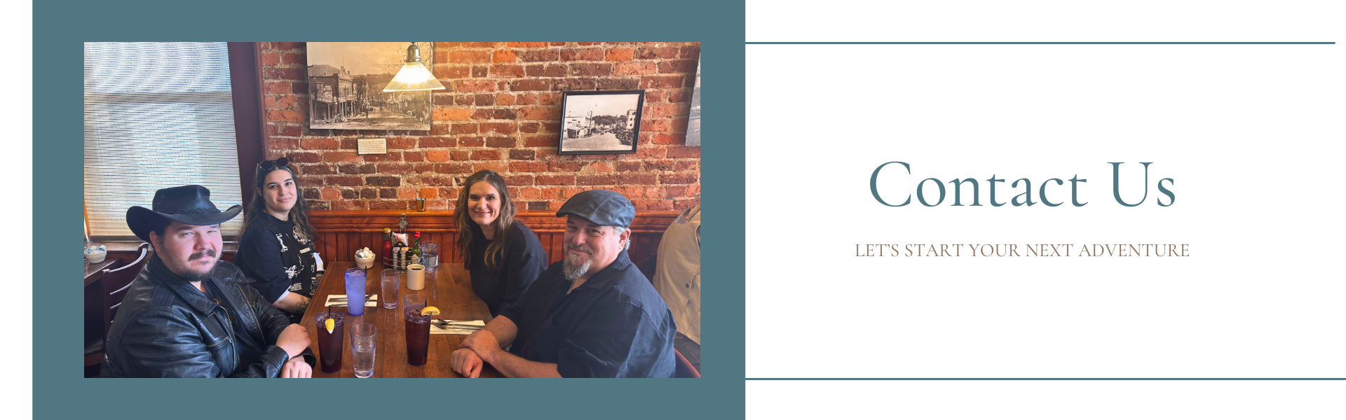 Noel Chapman and family at lunch celebrating Dante’s birthday – Mini Travel Adventures 4 Us.