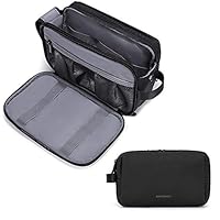 travel toiletry bag organizer water resistant dopp kit for packing toiletries and travel essentials.