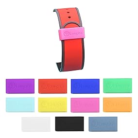 magic band protectors multi color set for theme parks and disney magicband security bands.