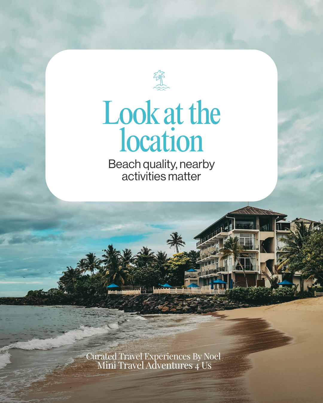Beachfront all-inclusive resort showing shoreline, ocean view, and nearby surroundings.