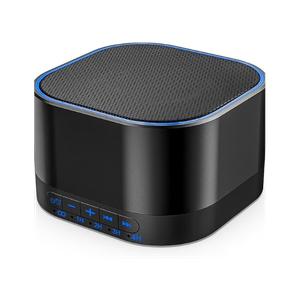 Black Magicteam white noise sound machine with multiple soothing sounds and volume settings for travel